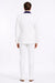 Wedding Tuxedo - Groom Suit - White and Royal Blue Prom Suit
