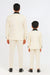 Hampton Stacy Adams Kids Five Piece Set Ivory Tuxedo