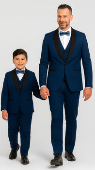 Hampton Stacy Adams Kids Five Piece Set Tuxedo - Image 5