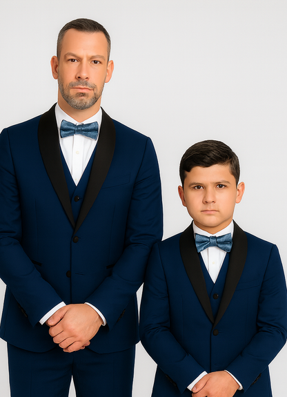 Hampton Stacy Adams Kids Five Piece Set Tuxedo - Image 7