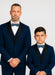 Hampton Stacy Adams Kids Five Piece Set Tuxedo