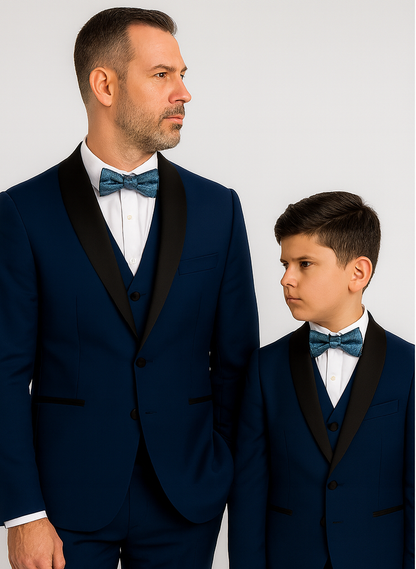 Hampton Stacy Adams Kids Five Piece Set Tuxedo - Image 8
