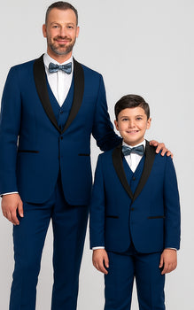 Hampton Stacy Adams Kids Five Piece Set Tuxedo - Image 2