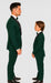 Hampton Stacy Adams Kids Green Five Piece Set Tuxedo