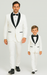 Hampton Stacy Adams Kids White Five Piece Set Tuxedo
