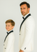 Hampton Stacy Adams Kids White Five Piece Set Tuxedo