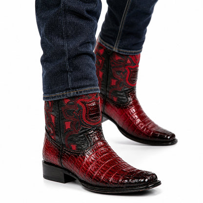 Botas de Cocodrilo Caiman Cola Horma Europea LAB