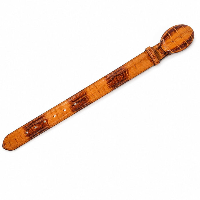 Men's Wild West Caiman Skin Cowboy Belt 2C110276