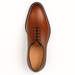 Mens Mezlan Pamplona Calfskin Plain Toe Dress Shoe in Cognac