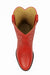 J Toe Cowboy Boots - J Toe Western Boots - Los Altos Boots - Mens Dress Cowboy Boot - Low Priced Mens Red Eel Cowboy Boots J-Toe-  in Red