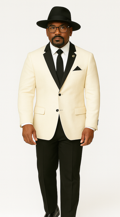 Harlem Nights Movie Clothing Outfit - 1920s Costume Party Mens Suit + Hat Shirt and Tie