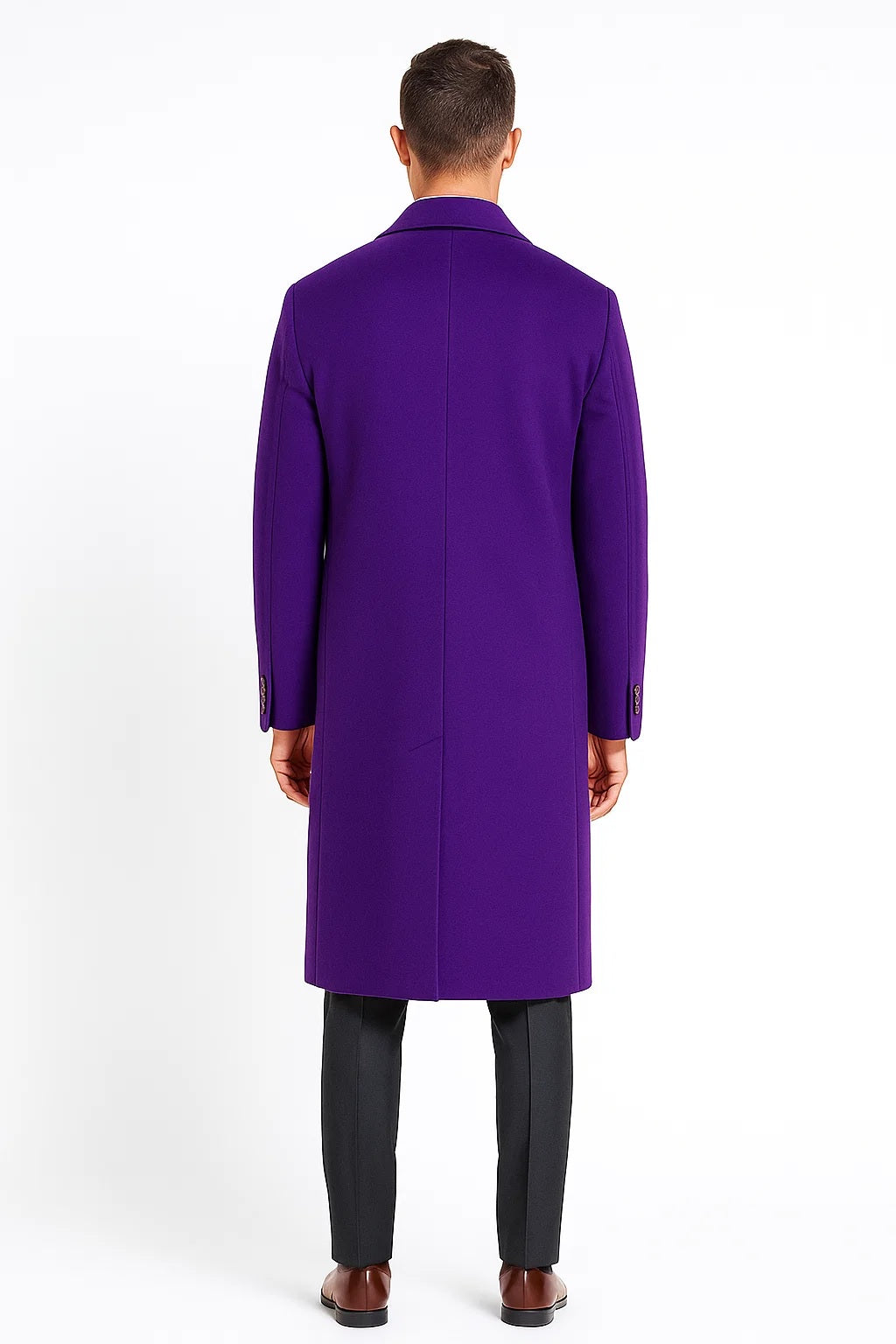 Heath Ledger Joker Costume Overcoat For Men - Image 2