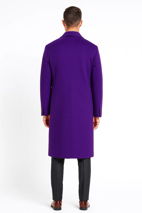 Heath Ledger Joker Costume Overcoat For Men