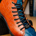 Marco Di Milano Hermond: Blue Jeans & Honey Leather Shoe