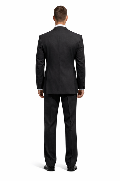 High Quality 2 Button Solid Colors Vested Men's Suits Comes in 5 Colors 3 ~ Three Piece Suit - Image 2
