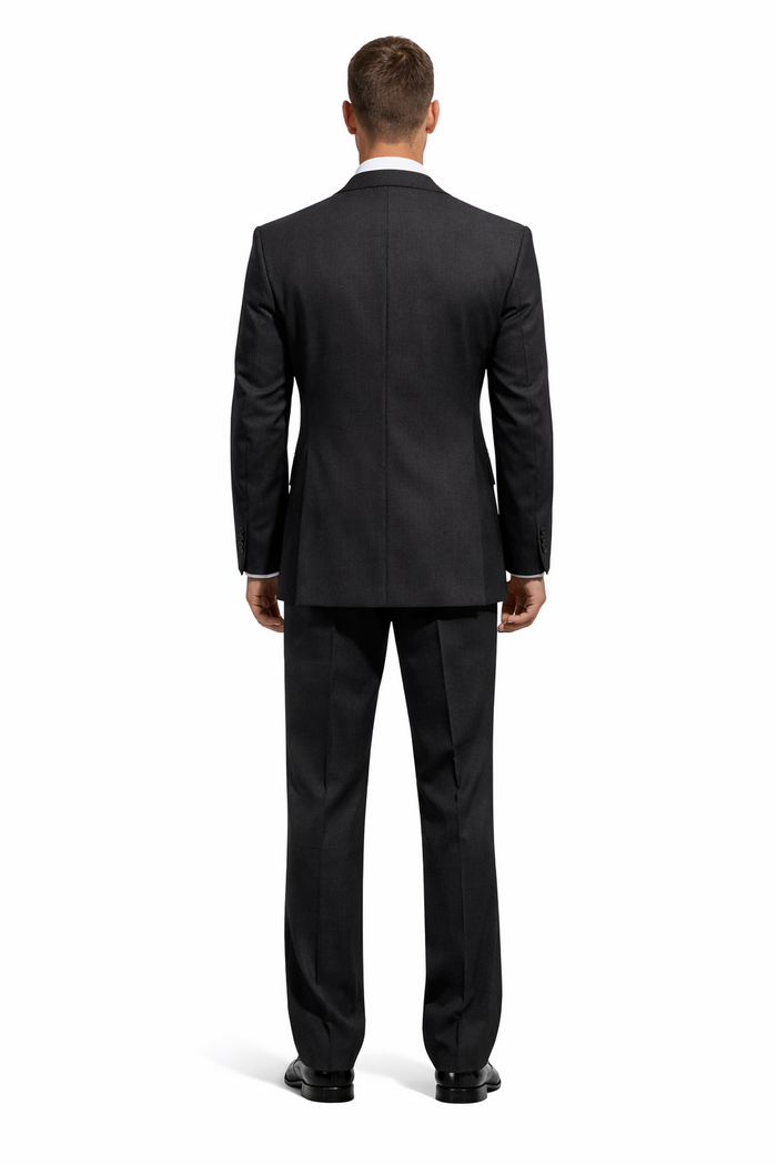 High Quality 2 Button Solid Colors Vested Men's Suits Comes in 5 Colors 3 ~ Three Piece Suit - Image 2