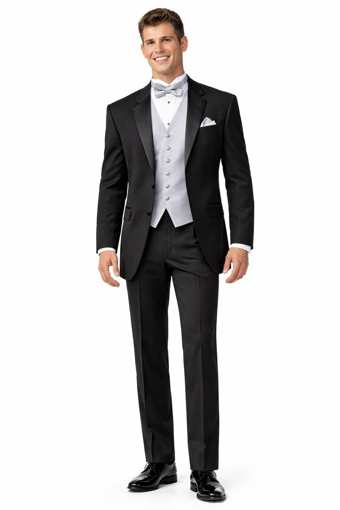 High Quality 2-Button Side Vented Super 120'S Tuxedo Suits + Shirt + Any
