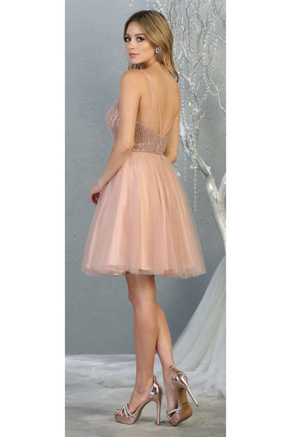 Homecoming Embellished Dress