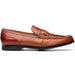 Marco Di Milano Cognac Hugo Lizard & Calfskin Bit Loafers
