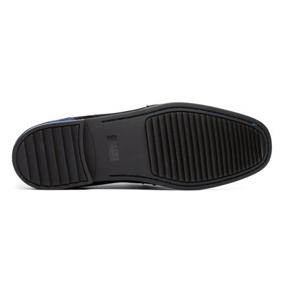 Marco_Di_Milano Hugo: Navy & Brown Leather Dress Shoe