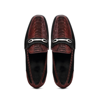 Marco Di Milano Hugo - Wine & Black Leather Oxford