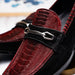 Marco Di Milano Hugo - Wine & Black Leather Oxford