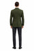 Mens Dark Green Winter Blazer - Hunter Sport Coat jacket Modern Fit 2 Buttons Style Notch