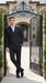 Men’s Black Double Breasted Bold Pinstripe Suit – Gangster Style Formal Dress Suit