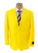 SKU#WGS7 Mens Solid Yellow Blazer $585