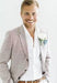 Grey Regular Length 2 Back Button Groom and Groomsmen Wedding Suit