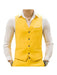 Men's Yellow Waistcoat Tuxedo Wedding Men's Vest