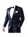 Daniel Craig Suit Dark Navy 1 Button Shawl Lapel james bond Suit
