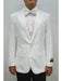 White Unique Men's Floral  Fancy