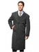 Men's Dress Coat  Herringbone Cashmere  Blend  Grey Top Coat