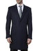 Men'S Navy Long Men'S Dress Topcoat