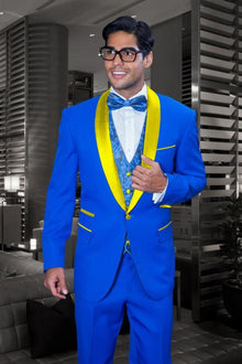 Blue and Yellow Tux for Every Occasion
