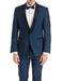 Men's Keith Black Shawl Lapel Navy Blue Tuxedo