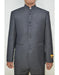 Men's Charcoal Front Suit - Men's Preaching Jacket