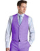Matching Waistcoat Wedding ~ Prom Dress Tuxedo Wedding Men's Vest ~ Waistcoat ~ Waist coat & Flat Front Pants Set Lavender