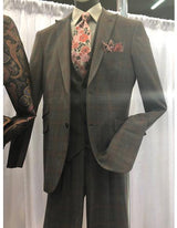 Men's GreyTwo Button suit
