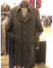 Men's  Brown Four Button Over Coat