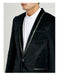 Men's  One Button Shawl Lapel Black Tuxedo
