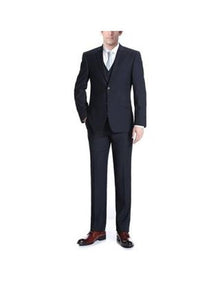 Renoir Suits - Renoir Fashion MensDark Navy Classic Fit Two-piece Suit