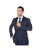 Renoir Suits - Renoir Fashion Mens Shawl Lapel Dark Navy Slim Fit Two-piece Suit
