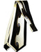 Men's Extra Long Black Silk Tie