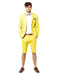 Mens Short Pants Suit Set Mens Yellow Suit For Men