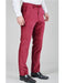 Men'S Burgundy Flat Front Pant Velvet Fabric 100% Cotton