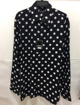 Men's Fashion Poker/ Polka Dot Long Sleeves Shirts