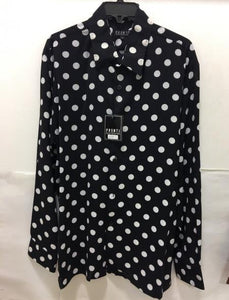 Men's Fashion Poker/ Polka Dot Long Sleeves Shirts