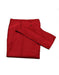 Men'S Red Slim Fit Shiny Dress Pants